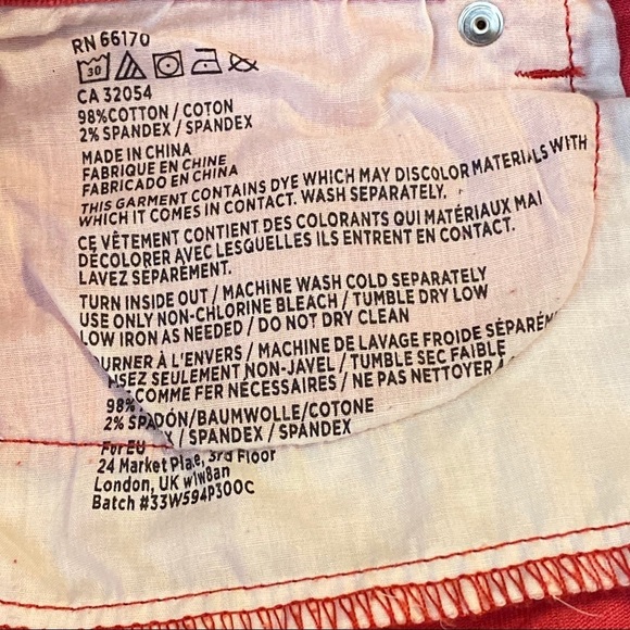 BDG MID RISE ALEXA DENIM SHORTS SIZE 26 - Picture 4 of 5